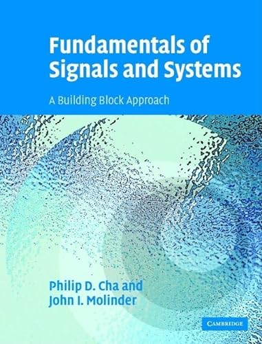 Imagen de archivo de Fundamentals of Signals and Systems: A Building Block Approach [With CDROM] a la venta por ThriftBooks-Atlanta