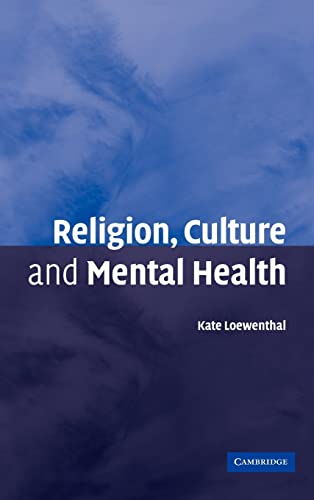 Stock image for Religion, Culture and Mental Health for sale by Windows Booksellers