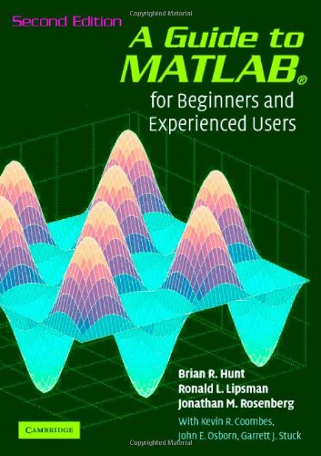 9780521850681: A Guide to MATLAB: For Beginners and Experienced Users