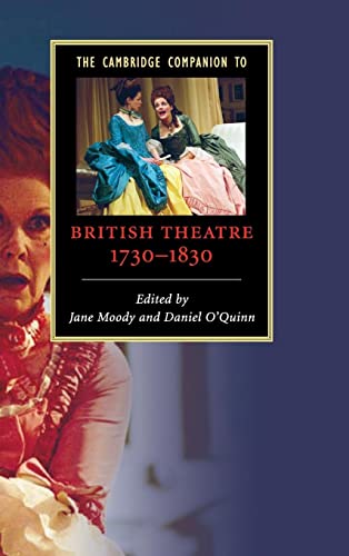 9780521852371: The Cambridge Companion to British Theatre, 1730-1830 Hardback (Cambridge Companions to Literature)