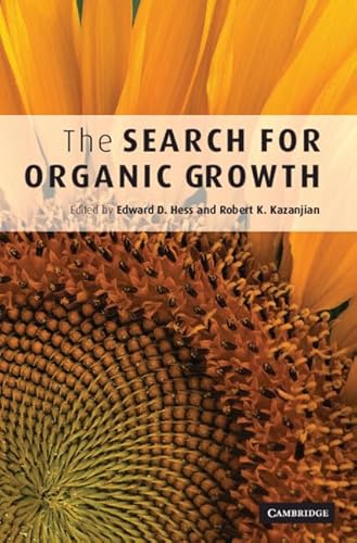 Beispielbild fr The Search for Organic Growth zum Verkauf von Better World Books