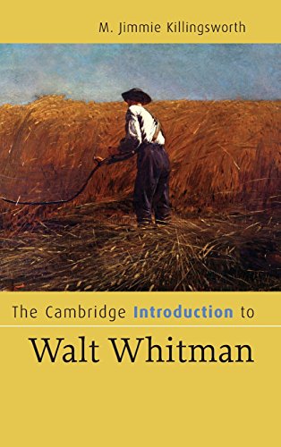 9780521854566: The Cambridge Introduction to Walt Whitman Hardback (Cambridge Introductions to Literature)