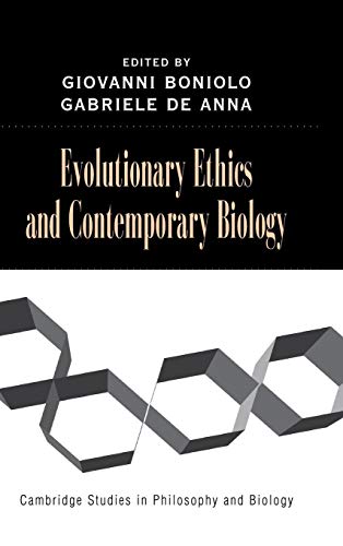 Beispielbild fr Evolutionary Ethics and Contemporary Biology (Cambridge Studies in Philosophy and Biology) zum Verkauf von Atticus Books