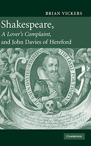 Beispielbild fr Shakespeare, A Lover's Complaint, and John Davies of Hereford zum Verkauf von Anybook.com