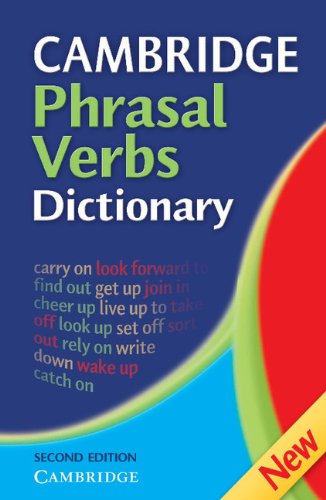 9780521860383: Cambridge Phrasal Verbs Dictionary