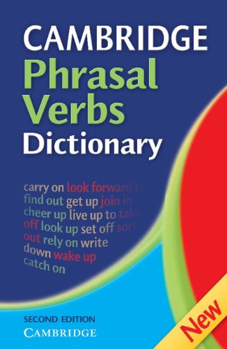 Stock image for Cambridge Phrasal Verbs Dictionary for sale by AwesomeBooks