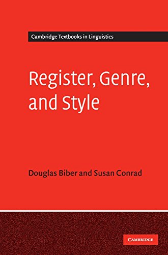 9780521860604: Register, Genre, and Style Hardback (Cambridge Textbooks in Linguistics)