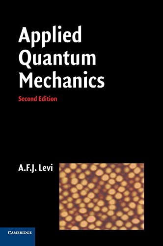 9780521860963: Applied Quantum Mechanics 2nd Edition Hardback