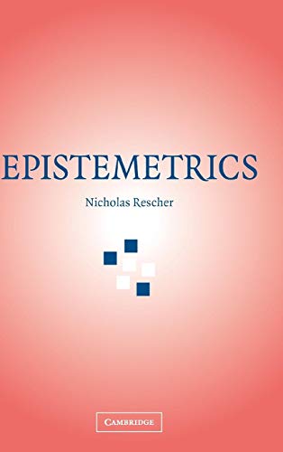 Beispielbild fr Epistemetrics. zum Verkauf von Kloof Booksellers & Scientia Verlag