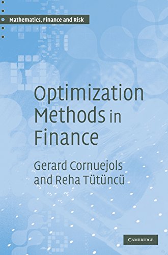 Imagen de archivo de Optimization Methods in Finance a la venta por ThriftBooks-Dallas