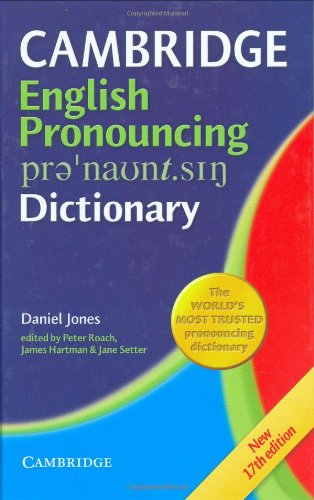 9780521862301: Cambridge Pronouncing Dictionary (English and English Edition)