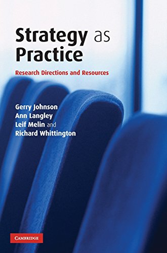 9780521862936: Strategy as Practice: Research Directions and Resources