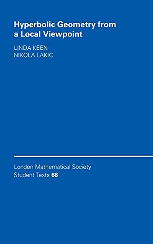 9780521863605: Hyperbolic Geometry from a Local Viewpoint