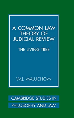 Stock image for A Common Law Theory of Judicial Review for sale by Books Puddle