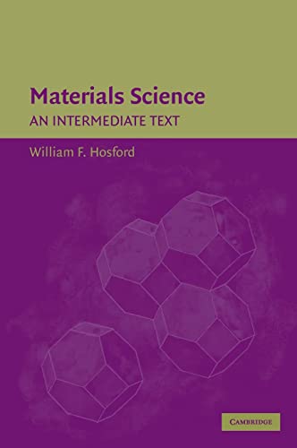 Beispielbild fr Materials Science: An Intermediate Text zum Verkauf von Books From California