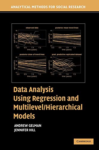 Beispielbild fr Data Analysis Using Regression and Multilevel/Hierarchical Models zum Verkauf von Better World Books