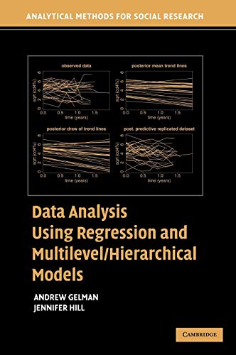 9780521867061: Data Analysis Using Regression and Multilevel/Hierarchical Models Hardback (Analytical Methods for Social Research)