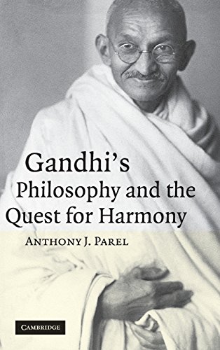 Beispielbild fr Gandhi's Philosophy and the Quest for Harmony zum Verkauf von HPB-Emerald