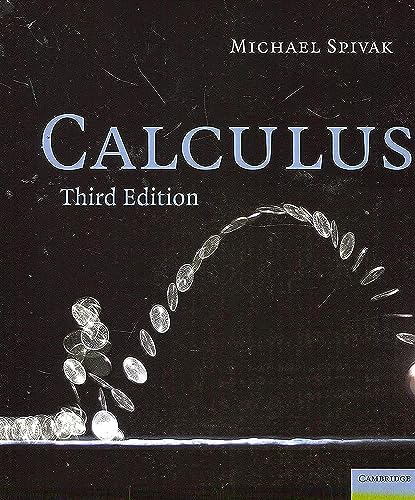9780521867443: Calculus 3rd Edition Hardback
