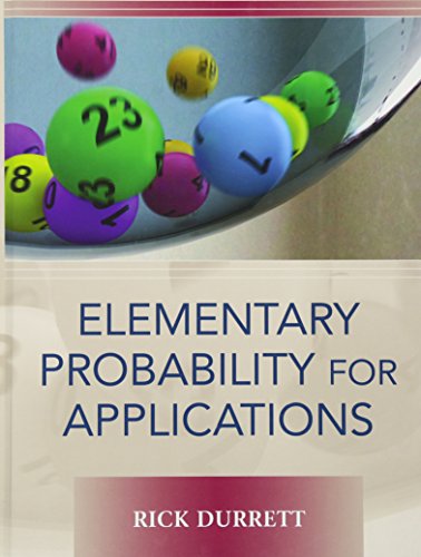 Beispielbild fr Elementary Probability for Applications zum Verkauf von BooksRun