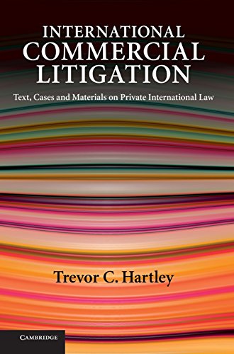 Beispielbild fr International Commercial Litigation: Text, Cases and Materials on Private International Law zum Verkauf von WeBuyBooks