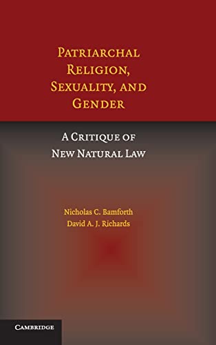 9780521868631: Patriarchal Religion, Sexuality, and Gender: A Critique of New Natural Law