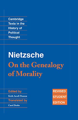 Beispielbild fr Nietzsche: 'on the Genealogy of Morality' and Other Writings Student Edition zum Verkauf von ThriftBooks-Dallas