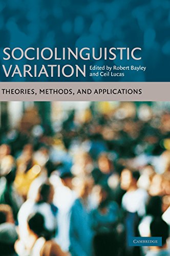 Imagen de archivo de Sociolinguistic Variation: Theories, Methods, and Applications a la venta por AMM Books