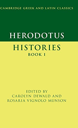 Stock image for Herodotus: Histories Book I (Cambridge Greek and Latin Classics) for sale by Lucky's Textbooks
