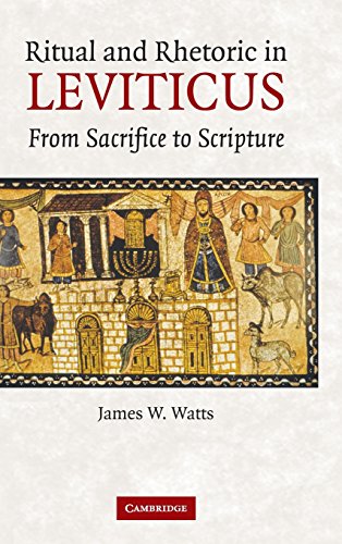 9780521871938: Ritual and Rhetoric in Leviticus: From Sacrifice to Scripture