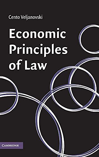 9780521873741: Economic Principles of Law