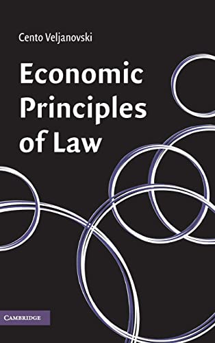 9780521873741: Economic Principles of Law