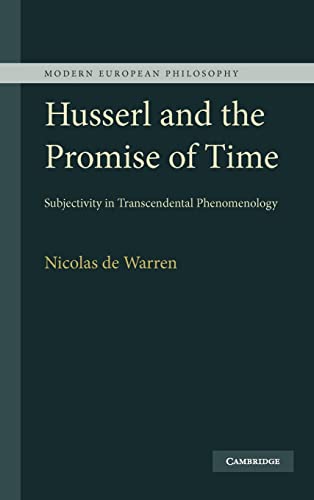 Imagen de archivo de Husserl and the Promise of Time: Subjectivity in Transcendental Phenomenology a la venta por Ria Christie Collections