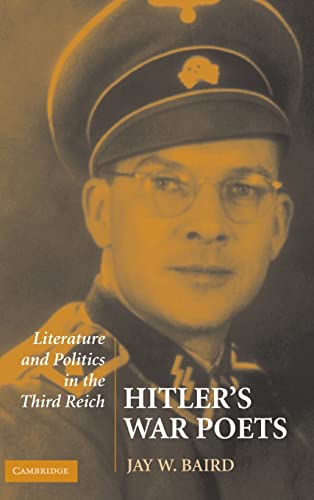 9780521876896: Hitler's War Poets: Literature and Politics in the Third Reich
