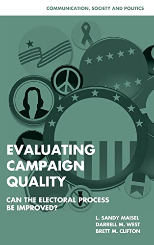Imagen de archivo de Evaluating Campaign Quality a la venta por Books Puddle
