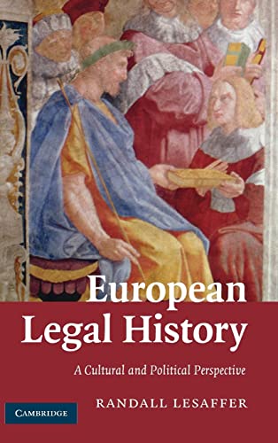 9780521877985: European Legal History: A Cultural and Political Perspective
