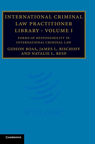 9780521878319: International Criminal Law Practitioner Library: Volume 1 (The International Criminal Law Practitioner)