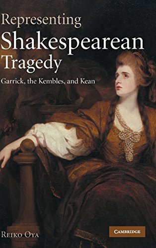 Beispielbild fr Representing Shakespearean Tragedy: Garrick, the Kembles, and Kean zum Verkauf von AwesomeBooks