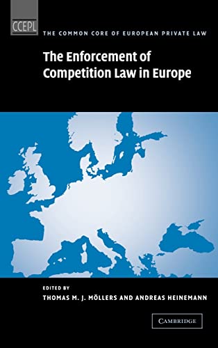 9780521881104: The Enforcement of Competition Law in Europe Hardback (The Common Core of European Private Law)