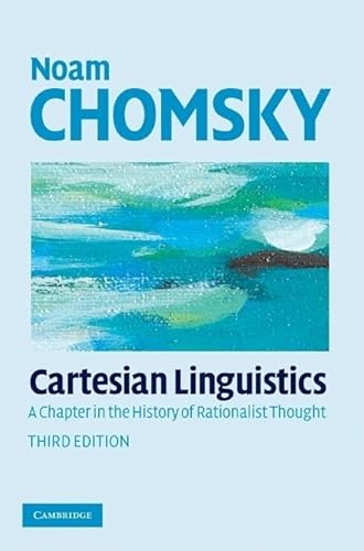 9780521881760: Cartesian Linguistics: A Chapter in the History of Rationalist Thought