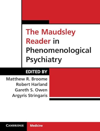 9780521882750: The Maudsley Reader in Phenomenological Psychiatry Hardback