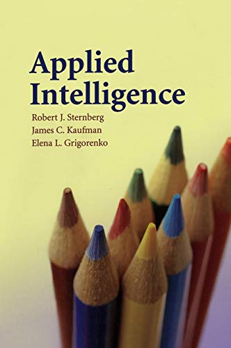 Imagen de archivo de Applied Intelligence a la venta por Better World Books Ltd