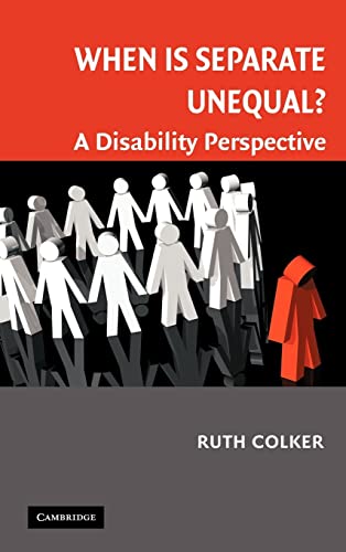 Beispielbild fr When Is Separate Unequal? : A Disability Perspective zum Verkauf von Better World Books