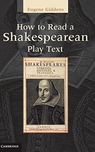 Stock image for How to Read a Shakespearean Play Text for sale by Ria Christie Collections