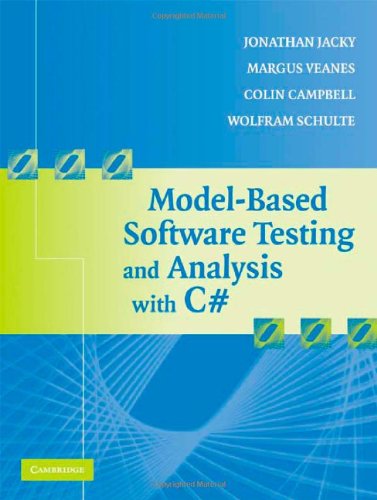 Stock image for Model-Based Software Testing and Analysis with C# for sale by AwesomeBooks
