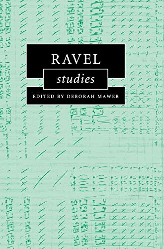 Stock image for Ravel Studies (Cambridge Composer Studies) for sale by HPB-Red