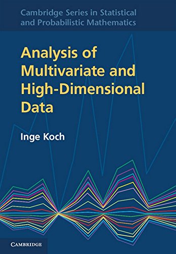 Imagen de archivo de Analysis of Multivariate and High-Dimensional Data (Cambridge Series in Statistical and Probabilistic Mathematics, Series Number 32) a la venta por Brook Bookstore