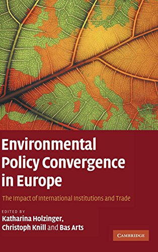 Imagen de archivo de Environmental Policy Convergence in Europe: The Impact of International Institutions and Trade a la venta por Powell's Bookstores Chicago, ABAA