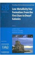 Stock image for Low-metallicity Star Formation (IAU S255): From the First Stars to Dwarf Galaxies (Proceedings of the International Astronomical Union Symposia and Colloquia) for sale by AwesomeBooks