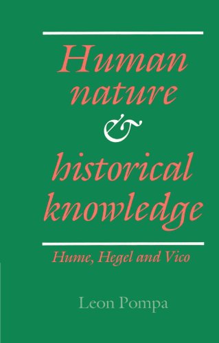 Beispielbild fr Human Nature and Historical Knowledge: Hume, Hegel and Vico zum Verkauf von Chiron Media